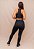 Top Decote U Confort Treino Corrida - Preto - Imagem 2