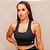 Top Decote U Confort Treino Corrida - Preto - Imagem 1