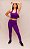 Legging Confort Bolso Treino Corrida - Ameixa - Imagem 5