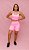 Shorts Confort Bolso Treino Corrida - Rosa Chiclete - Imagem 5