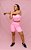 Shorts Confort Bolso Treino Corrida - Rosa Chiclete - Imagem 9