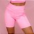 Shorts Confort Bolso Treino Corrida - Rosa Chiclete - Imagem 1