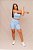 Shorts Confort Bolso Treino Corrida - Azul Frozen - Imagem 5