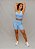 Top Decote U Confort Treino Corrida - Azul Frozen - Imagem 2
