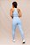 Legging Confort Bolso Treino Corrida - Azul Frozen - Imagem 5