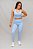 Legging Confort Treino Corrida- Azul Frozen - Imagem 3
