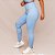 Legging Confort Treino Corrida- Azul Frozen - Imagem 1