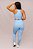 Legging Confort Treino Corrida- Azul Frozen - Imagem 5