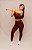 Legging Confort Bolso Treino Corrida - Coffee - Imagem 8