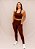 Legging Confort Bolso Treino Corrida - Coffee - Imagem 2
