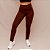 Legging Confort Treino Corrida - Coffee - Imagem 1