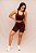 Shorts Confort Bolso Treino Corrida - Coffee - Imagem 3