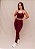 Legging Confort Bolso Treino Corrida - Roxo Profundo - Imagem 3