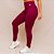 Legging Confort Bolso Treino Corrida - Roxo Profundo - Imagem 1