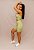 Conjunto Shorts Bolso + Top Decote U Confort - Alga - Imagem 3