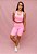 Conjunto Bermuda Bolso + Top Decote U Confort - Rosa Chiclete - Imagem 5