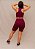 Conjunto Bermuda Bolso + Top Decote U Confort - Roxo Profundo - Imagem 3