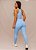 Conjunto Legging Bolso + Top Decote U Confort - Azul Frozen - Imagem 6