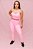 Conjunto Legging Lisa + Top Decote Alça Confort - Rosa Chiclete - Imagem 5