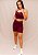 Conjunto Shorts Bolso + Top Alça Confort - Roxo Profundo - Imagem 1