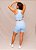 Conjunto Shorts Bolso + Top Decote U Confort - Azul Frozen - Imagem 6