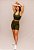 Conjunto Shorts Bolso + Top Decote U Confort - Exercito - Imagem 2