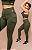 Legging Confort Bolso Treino Corrida - Verde Exército - Imagem 1