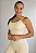 Top Alça Confort Treino Corrida -Off White - Imagem 1