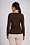 Blusa Básica Confort Térmica - Marrom - Imagem 2