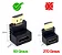 Adaptador HDMI Macho X HDMI Fêmea 90o X-cell - XC-APP-HDMI - Imagem 6