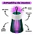Luminária Armadilha UV para Mosquitos, Moscas, Pernilongos, Mariposas - Imagem 3