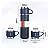 Kit Garrafa Térmica Aço Inox 500ML com 3 Xicaras Termicas - Imagem 12