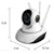 Câmera Ip Wifi Kapbom Kap-s069 Segurança Hd 355° - Imagem 5
