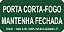 Placa Porta Corta Fogo M4- Dúvidas Chamar no WhasApp - Imagem 1