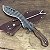 Kukri Estilizada Teflonada 11" - Inox 420c - Cabo Tradicional - Imagem 1