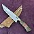 Faca Churrasco 8" - Inox 420c - Cabo Tradicional - Imagem 1