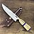 Faca Churrasco 8" - Inox 420c - Cabo Tradicional - Imagem 1
