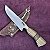 Faca Churrasco 6" - Inox 420c - Cabo Tradicional - Imagem 1