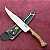 Faca Campeira 8" - Inox 420c - Cabo Tradicional - Imagem 1