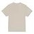Camiseta básica UNISSEX Off White fio 30.1 penteado reforço na gola - 190 G - Modelagem Streetwear - Gola canelada - Imagem 1