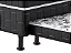 Jogo de pés de cama box baú 7x0 12 cm Casal Plástico PU - Imagem 5