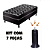 Jogo de pés de cama box baú 7x0 12 cm Casal Plástico PU - Imagem 6