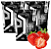 Whey Protein 100% - Morango- 2kg - Planet Pharma - Imagem 1