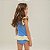 Maiô Infantil Azul Francia - Imagem 4