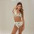 Biquíni Hot Pants Laço crochê Boho - Imagem 2