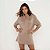 Vestido Polo Tricot Areia - Imagem 1