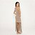 Vestido Aura Tricot Areia - Imagem 5