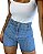 SHORTS JEANS LINHAS - Imagem 1