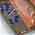 Necessaire Rocambole - Arabesco Azul - Imagem 4