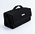 Necessaire Rocambole 4 Repartições Liso Preto - Imagem 1